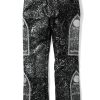 Bottoms WHO DECIDES WAR | Foil Leather Pant