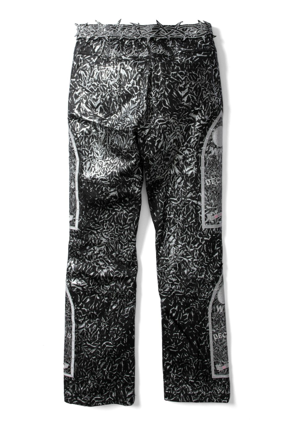 Bottoms WHO DECIDES WAR | Foil Leather Pant