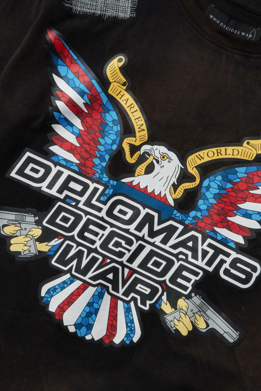 Tops WHO DECIDES WAR | Diplomats Decide Short Sleeve