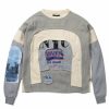 Tops WHO DECIDES WAR | Arched Collage Crewneck Sweater