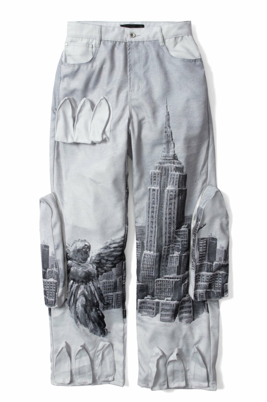 Bottoms WHO DECIDES WAR | Angel Over The City Pocket Denim