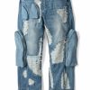 Bottoms WHO DECIDES WAR | Multipocket Distressed Denim