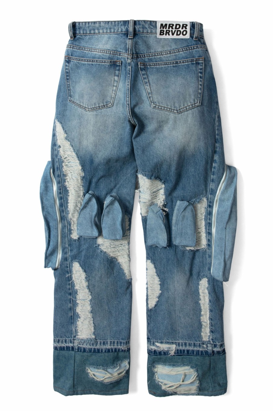 Bottoms WHO DECIDES WAR | Multipocket Distressed Denim