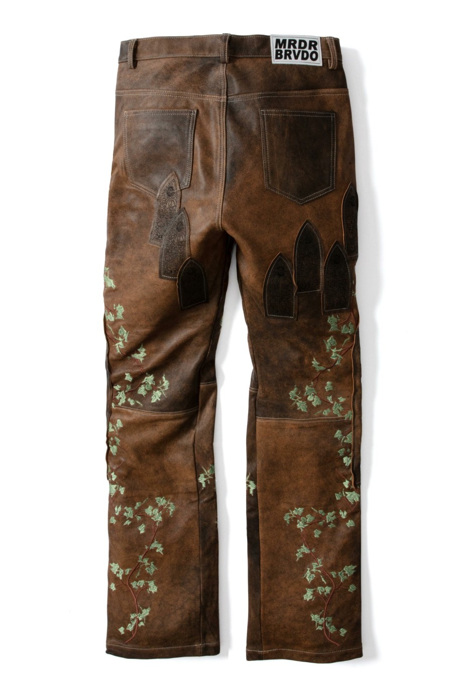 Bottoms WHO DECIDES WAR | Garden Glass Patched Pant