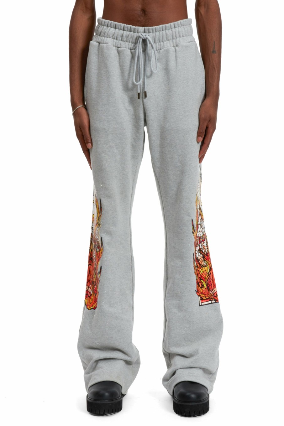 Bottoms WHO DECIDES WAR | Flame Glass Sweatpant