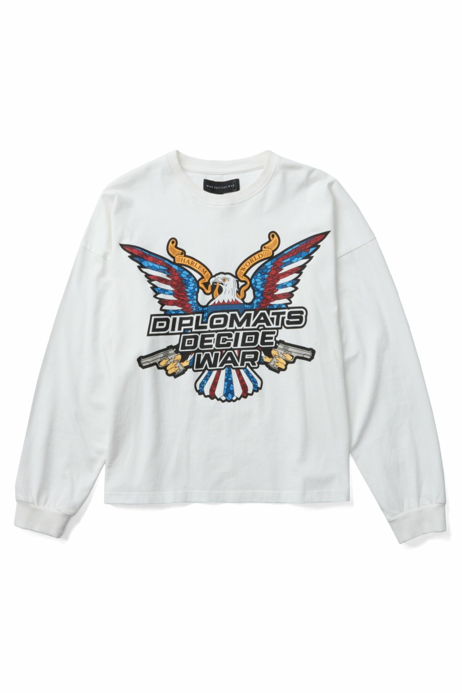 Tops WHO DECIDES WAR | Diplomats Decide Long Sleeve