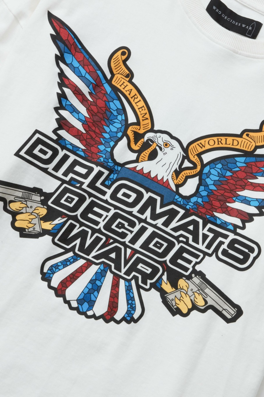 Tops WHO DECIDES WAR | Diplomats Decide Long Sleeve