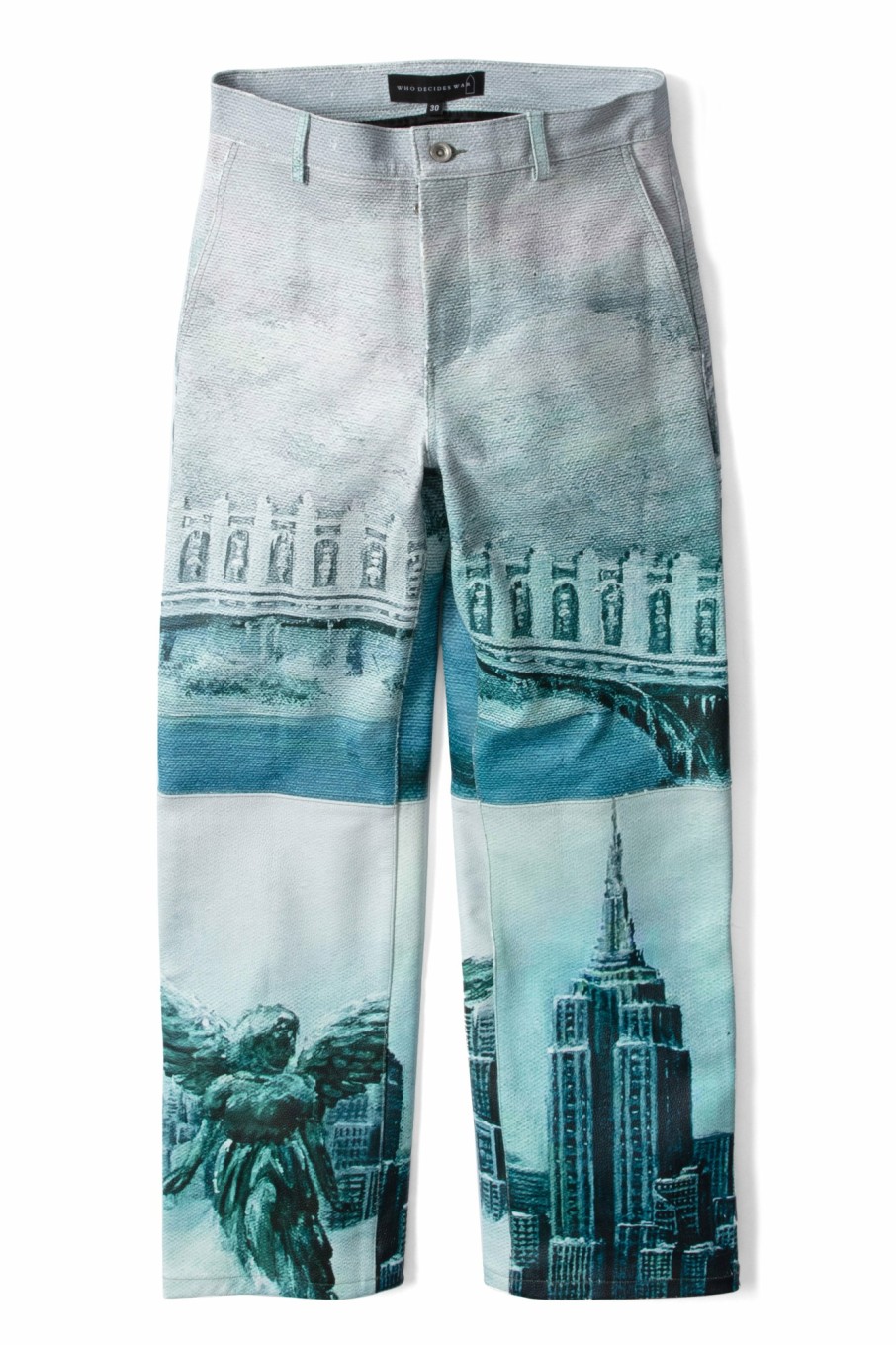 Bottoms WHO DECIDES WAR | Angel Over The City Pant