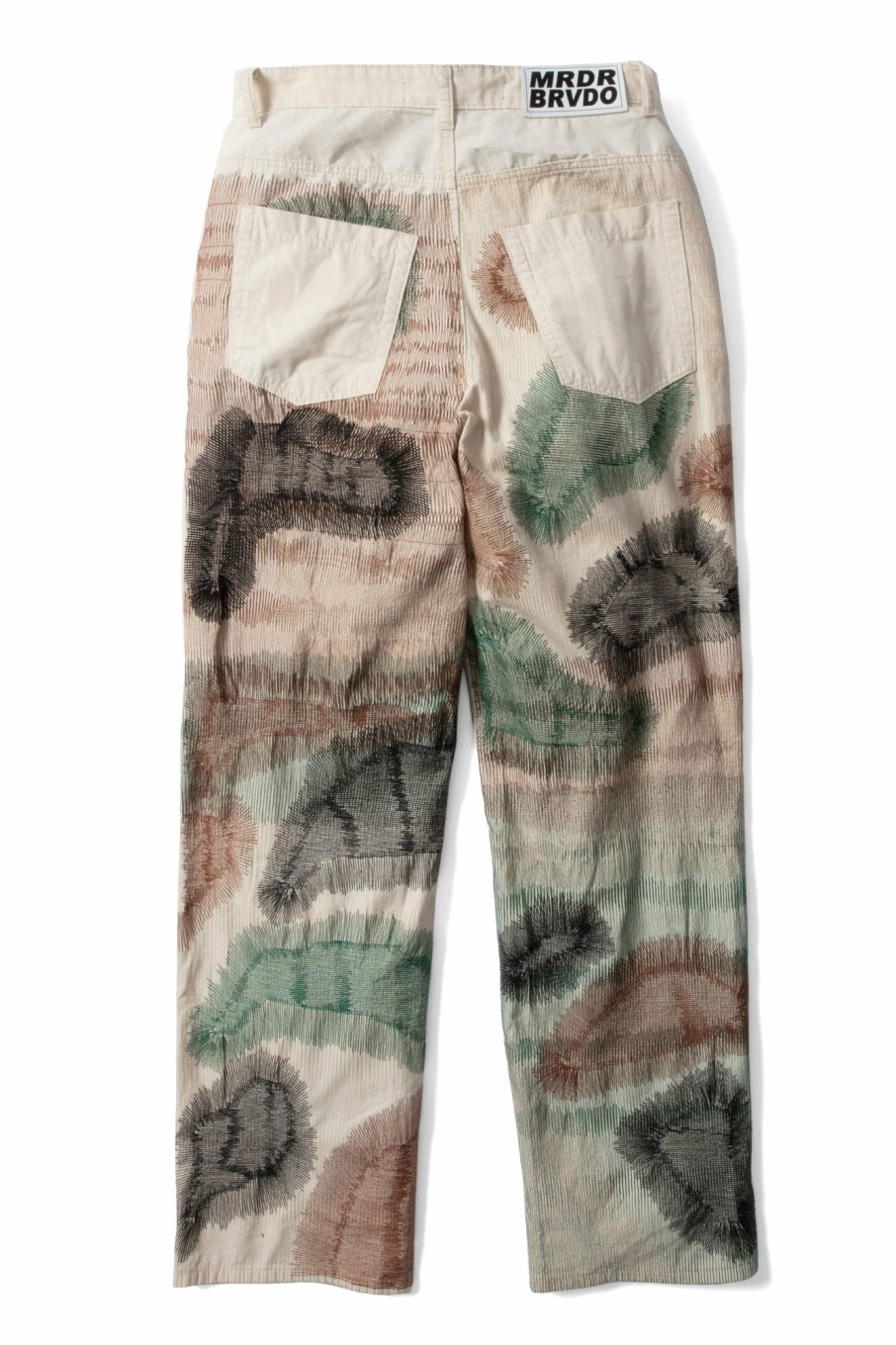 Bottoms WHO DECIDES WAR | Camouflage Embroidery Pant