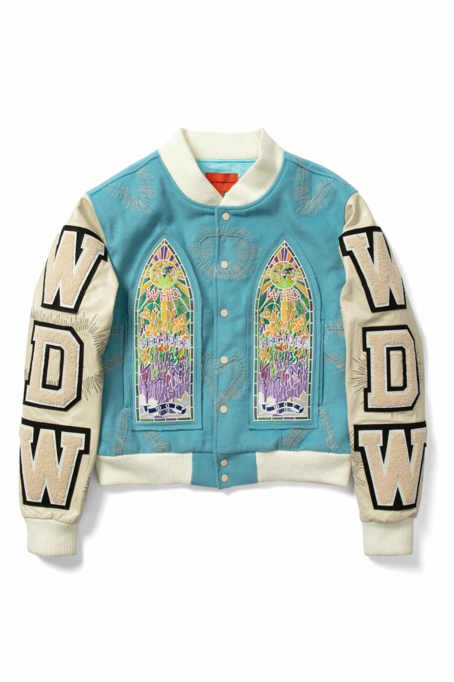 Archive WHO DECIDES WAR | Namesake Varsity Jacket