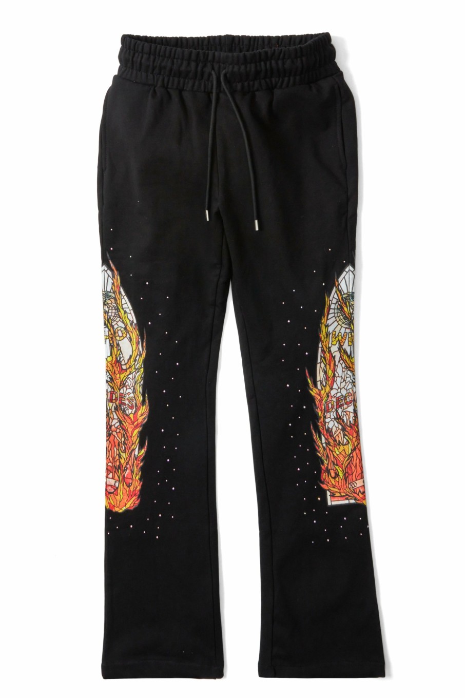 Bottoms WHO DECIDES WAR | Flame Glass Sweatpant