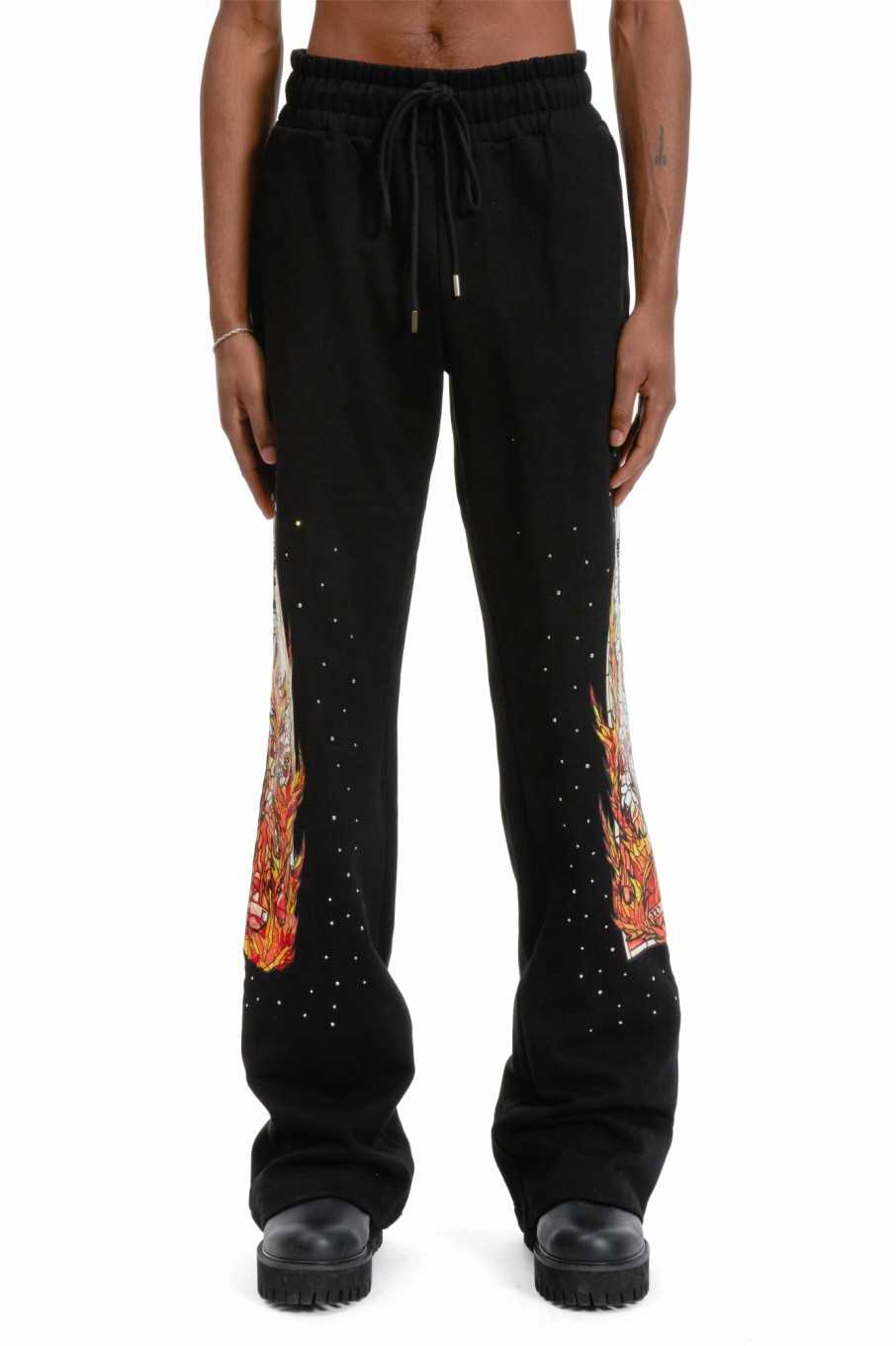 Bottoms WHO DECIDES WAR | Flame Glass Sweatpant