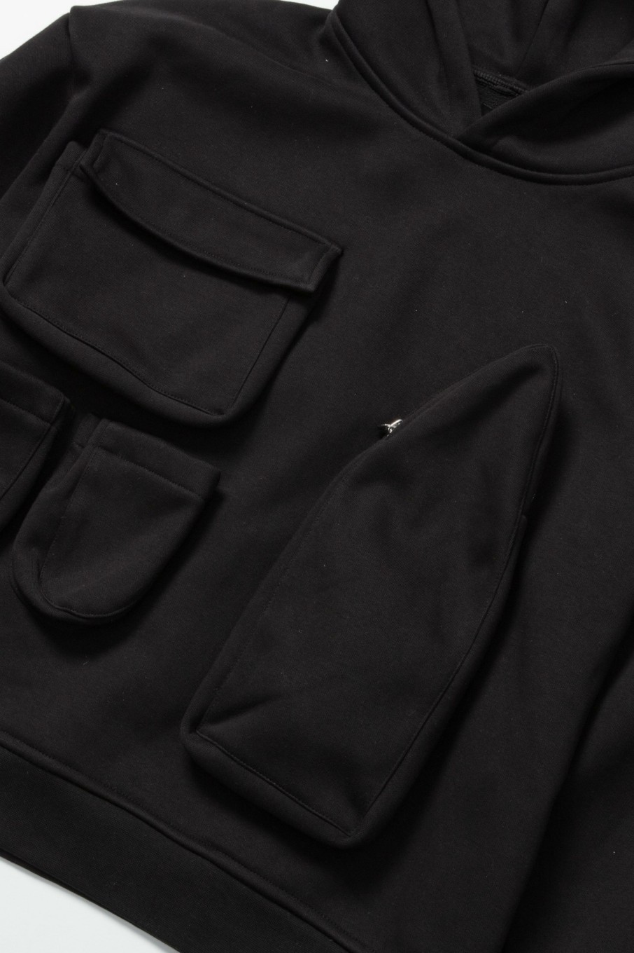 Tops WHO DECIDES WAR | Multi Pocket Hooded Sweatshirt